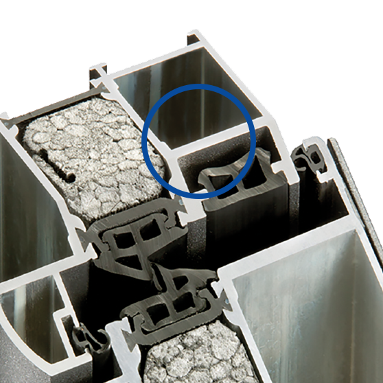 Haustür mit Wandungsstärke bis 3 mm